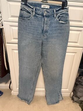 Abercrombie & Fitch Light Curve Love 90s Ultra High-Rise Jeans